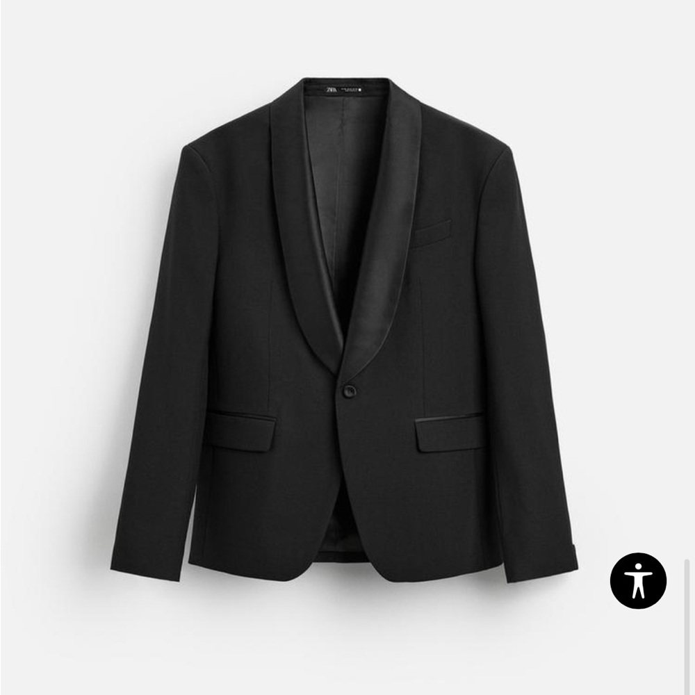 Entire Zara Tuxedo Suit